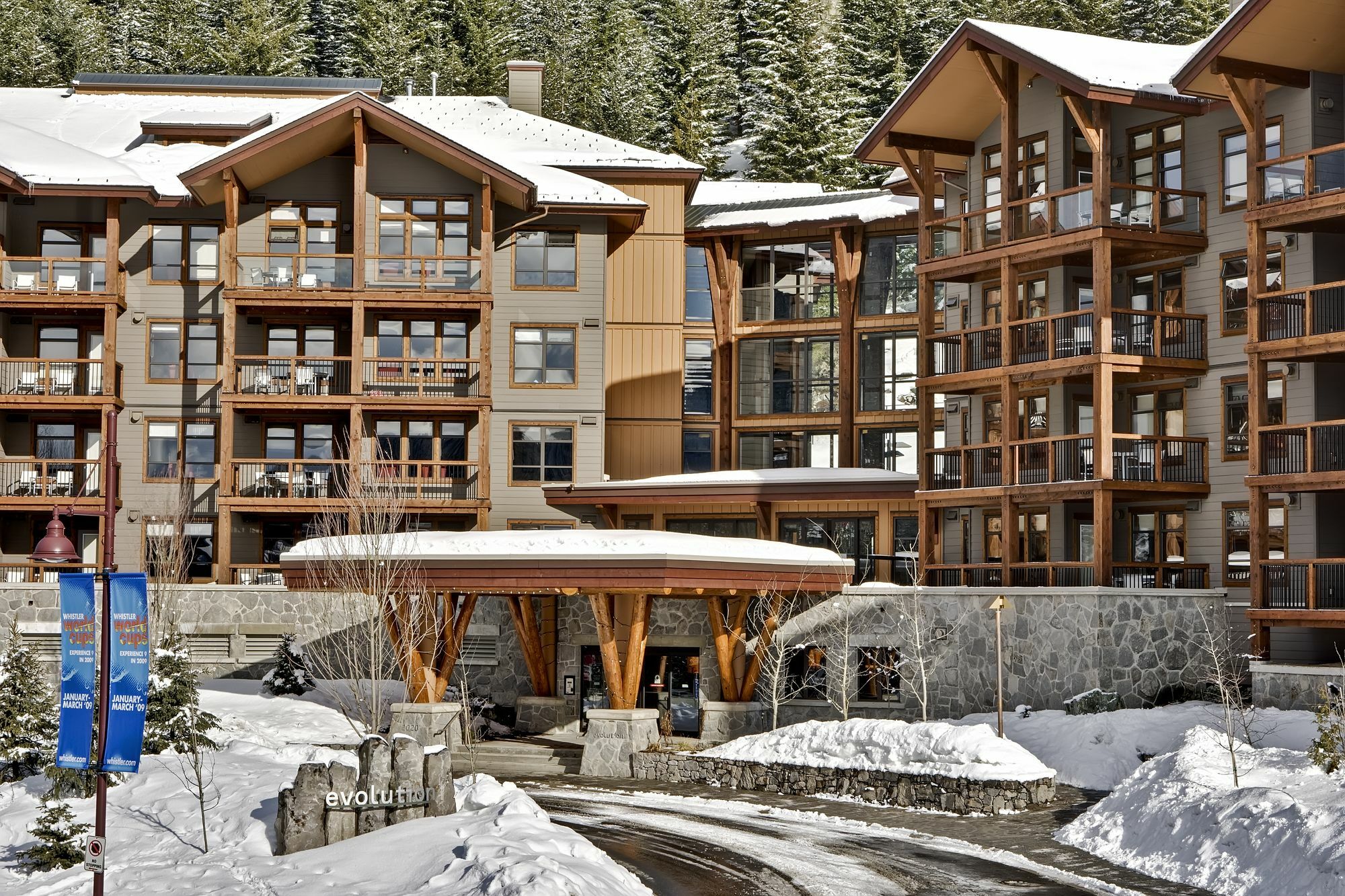 Aparthotel Evolution Whistler Exterior foto